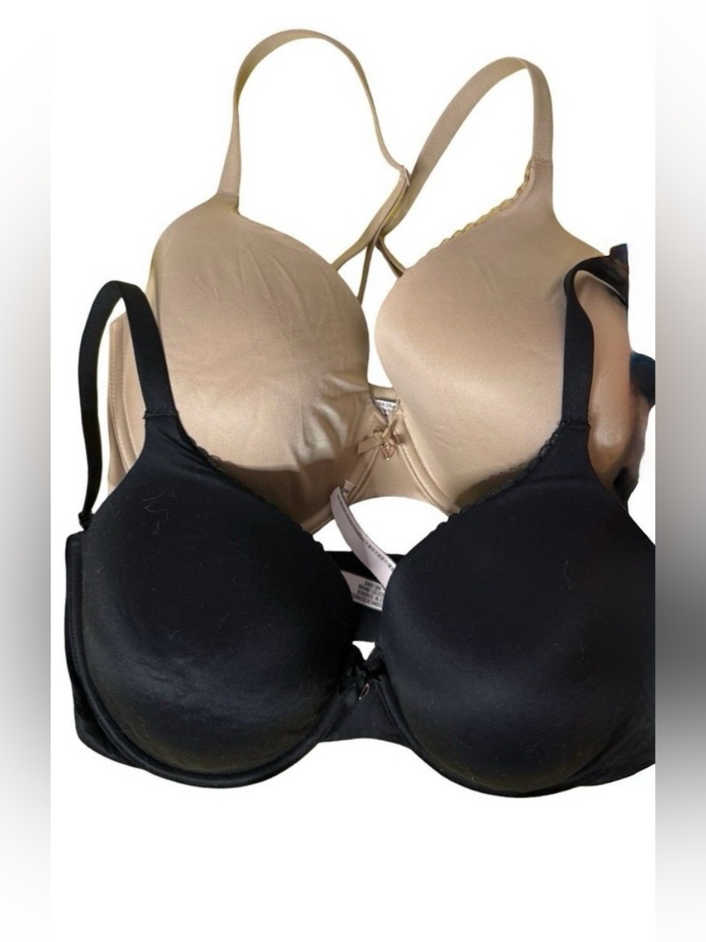 Set black nude Body By Victoria lined perfect coverage 36D